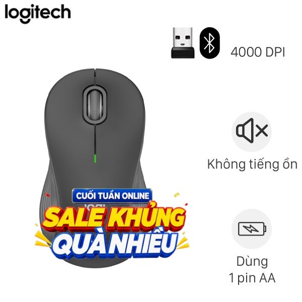 Chuột Bluetooth Silent Logitech M550L