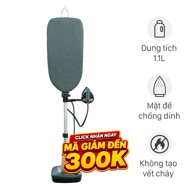 Bàn ủi hơi nước đứng Philips AIS6020/70 1800W