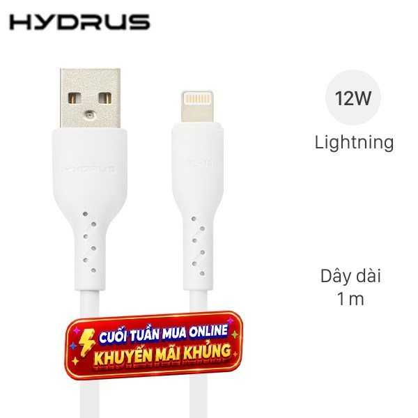 Cáp sạc 1m Hydrus LTPP-10