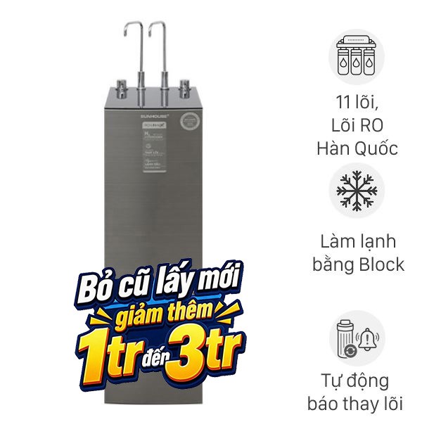 Máy lọc nước RO Sunhouse UltraX SHA76601S