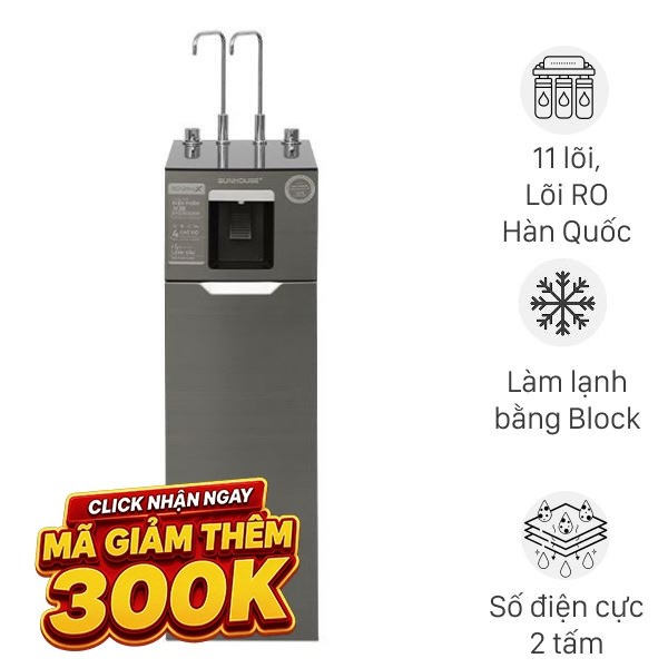 Máy lọc nước RO Sunhouse UltraX SHA76658SH