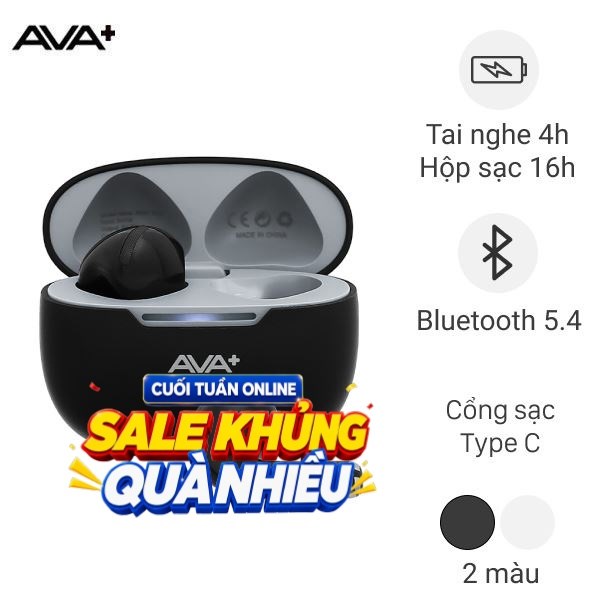 Tai nghe TWS AVA+ FreeGo W28