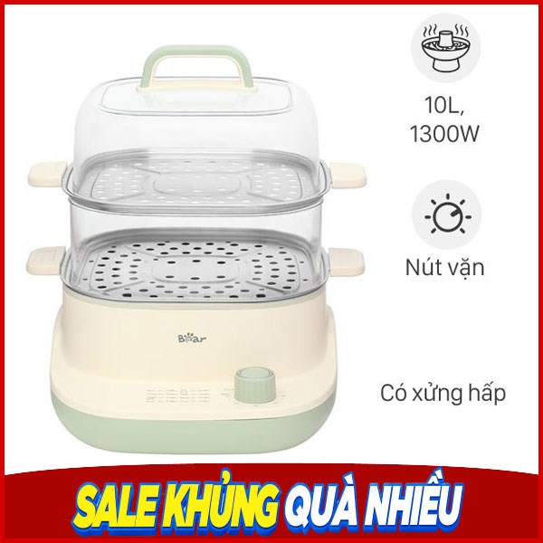 Nồi lẩu hấp đa năng Bear BES-CA73G1 10 lít