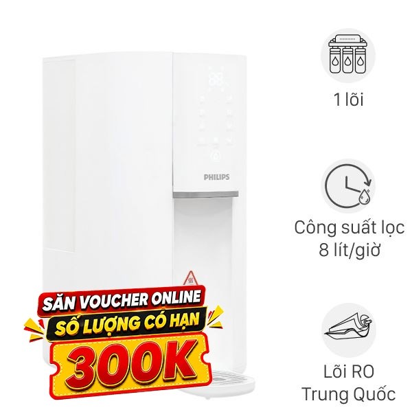 Máy lọc nước RO nóng nguội Philips ADD6901HWH01/74 1 lõi