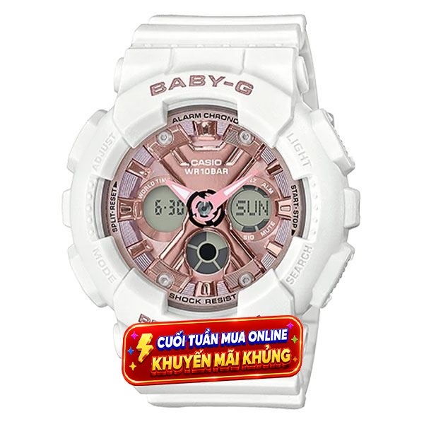 BABY-G 43.3 mm Nữ BA-130-7A1DR