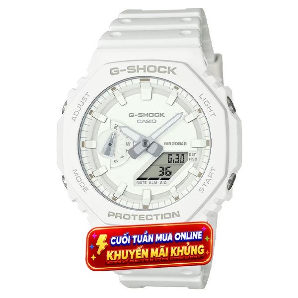 Đồng hồ G-Shock 2100 45.4 mm Nam GA-2100-7A7DR