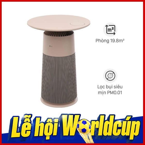 Máy lọc không khí LG PuriCare Aero Furniture AS20GPBK0 màu nâu 28W