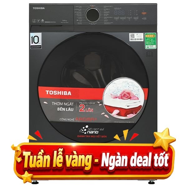 Toshiba Inverter Giặt 13 Kg - Sấy 8 Kg TWD-T21BU140UWV(MG)