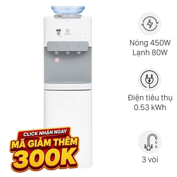 Cây nước nóng lạnh Electrolux EDBMFACWF 530W