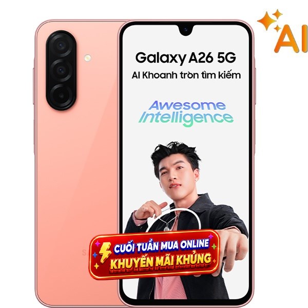 Điện thoại Samsung Galaxy A26 5G 8GB/256GB