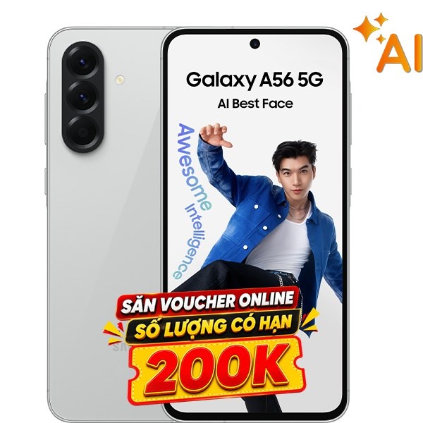 Điện thoại Samsung Galaxy A56 5G 12GB/256GB