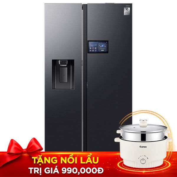 Samsung Inverter 615 lít AI Home RS90F65D2FSV