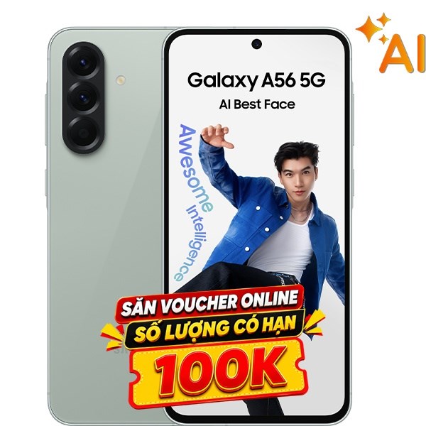 Điện thoại Samsung Galaxy A56 5G 8GB/128GB