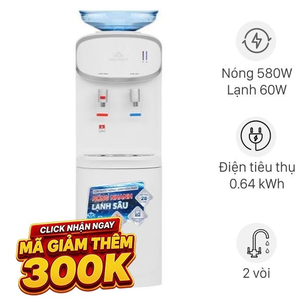 Cây nước nóng lạnh Hòa Phát HTL236 640W