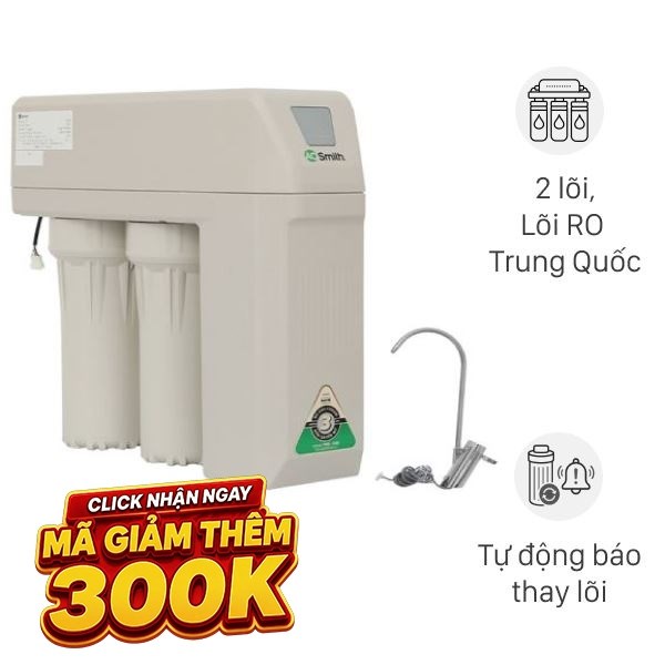 Máy lọc nước RO AOSmith R400E