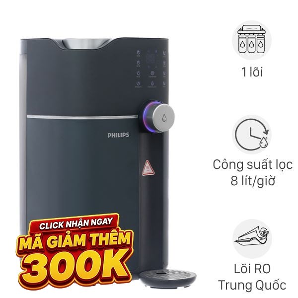 Máy lọc nước RO nóng nguội Philips ADD6910DG/90 1 lõi