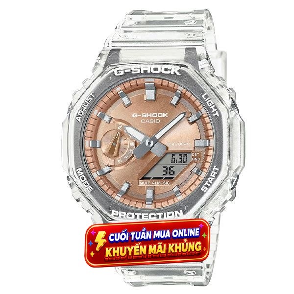 Đồng hồ G-Shock 45.4 mm Nam GA-2100BM-7A5DR