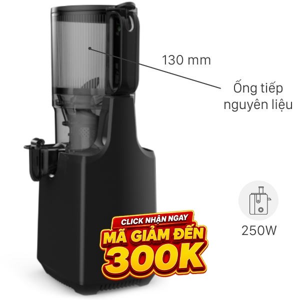 Máy ép chậm Hafele HS-J130SG (535.43.396)