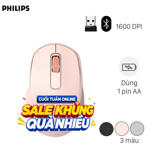 Chuột Bluetooth Philips SPK7448