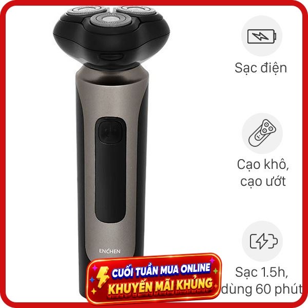 Máy cạo râu khô và ướt Enchen Blackstone 8