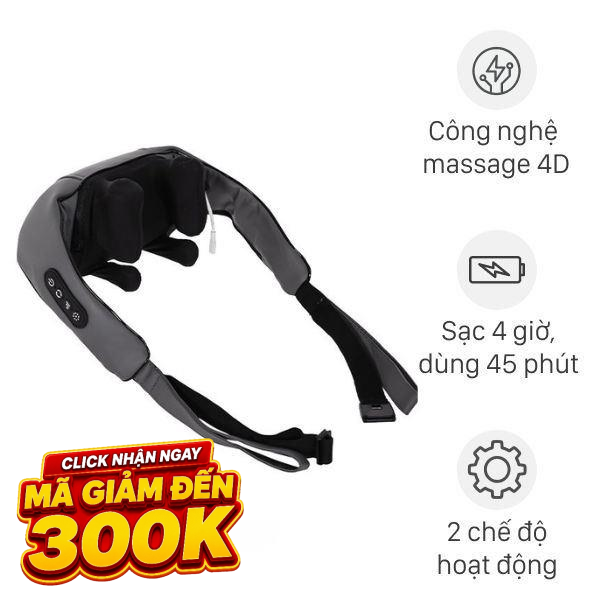 Máy massage cổ vai gáy Kachi MK395