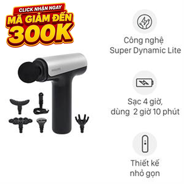 Súng massage cầm tay Philips PPM7325