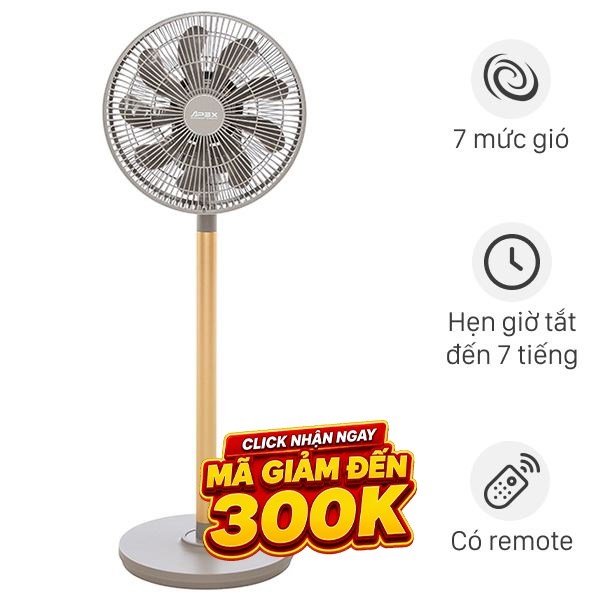 Quạt tuần hoàn Sunhouse  9 cánh APF7326B 38W