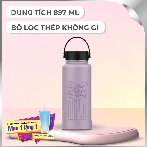 Bình giữ nhiệt inox 897 ml Riga Tumbler Vietnam Edition Lock