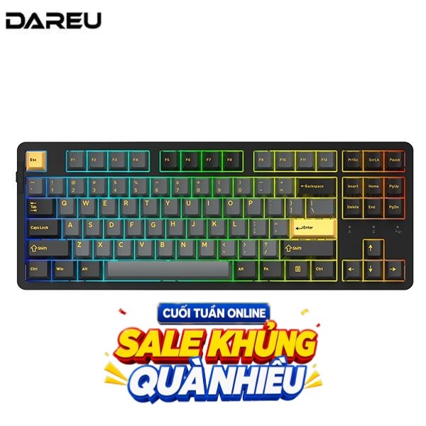 Bàn Phím Cơ Bluetooth Dareu EK87 Pro