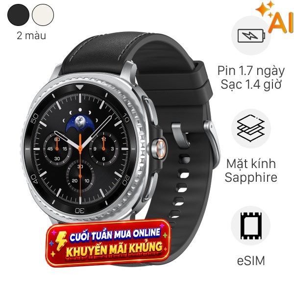 Samsung Galaxy Watch8 Classic LTE 46mm dây da