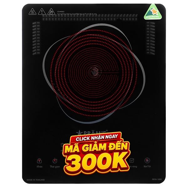 Bếp hồng ngoại đơn Pramie PRTH-1000 2200W