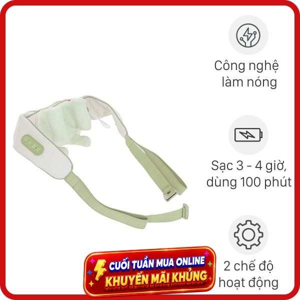 Máy massage cổ vai gáy Bomidi MP2 Lite