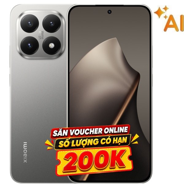 Xiaomi 15T 5G 512GB Xám giá tốt, thu cũ giảm đến 5tr, trả chậm 0%