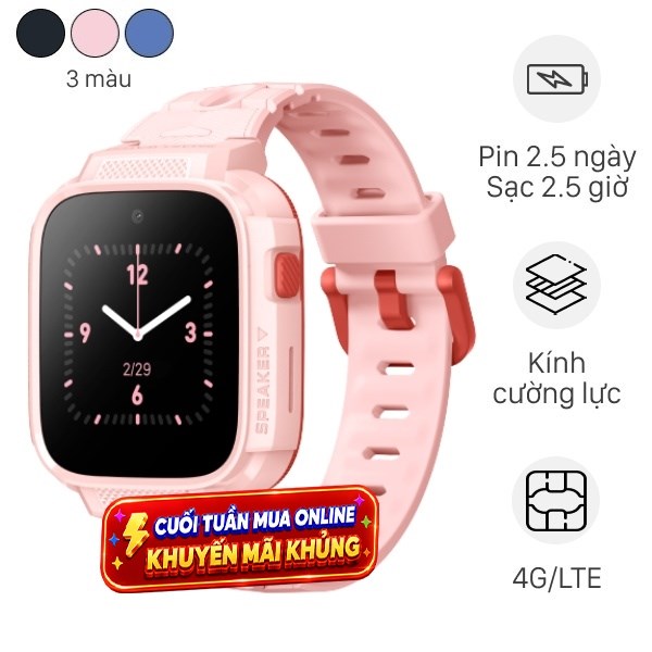 Kidcare K25 42.5mm dây silicone