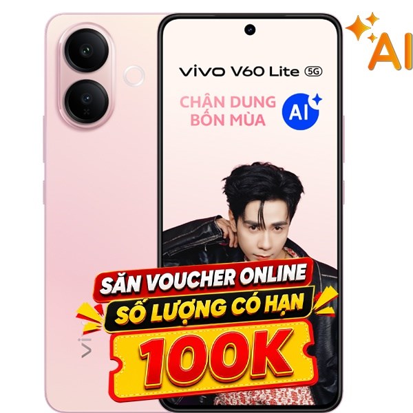 Điện thoại vivo V60 Lite 5G 8GB/256GB