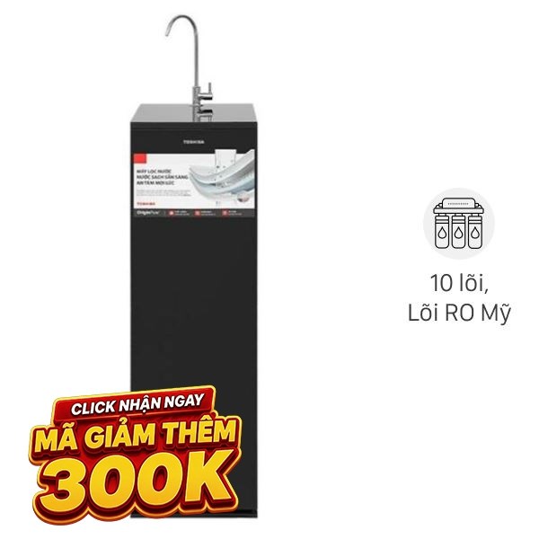 Máy lọc nước RO Hydrogen Toshiba TWP-NA1SVN(K) 10 lõi