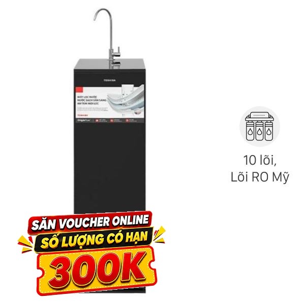 Máy lọc nước RO Hydrogen Toshiba TWP-NA1SVN(K) 10 lõi