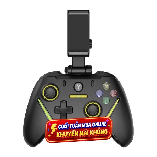 Tay cầm chơi game Rapoo Đen V610M