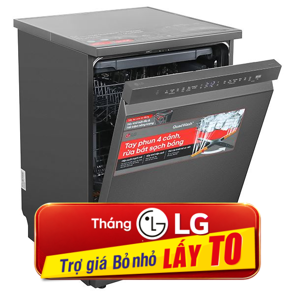 Máy rửa chén độc lập LG LDN14BLA5