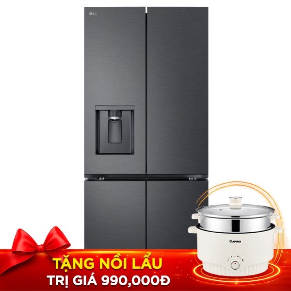 LG Inverter 607 lít F61BMD
