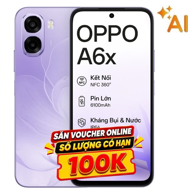OPPO A6x 4GB/128GB