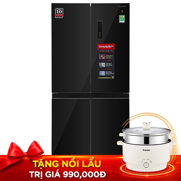 Sharp Inverter 421 lít SJ-FXP510VG-BK
