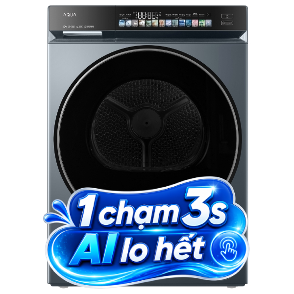 Máy sấy bơm nhiệt Aqua 10 Kg