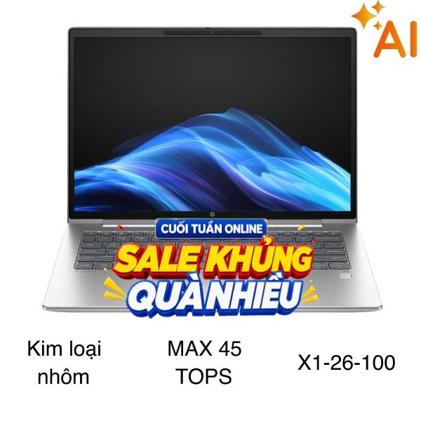 Laptop HP ProBook 4 G1q 14 - C40JQAT (X1 26 100, 16GB, 512GB, WUXGA, Win11)