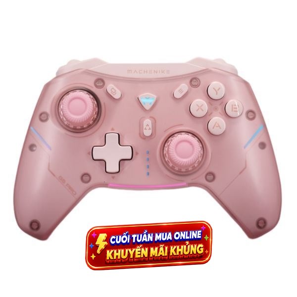 Tay cầm chơi game Machenike Hồng G5 Pro Max
