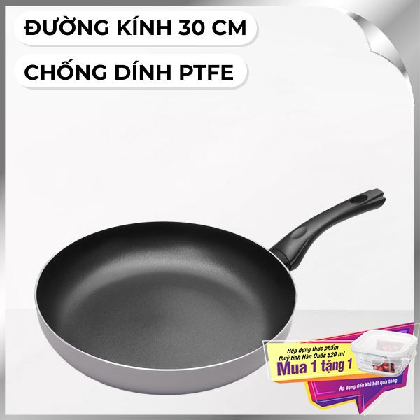Chảo nhôm chống dính đáy từ 30 cm Lock&Lock CAF3072IH