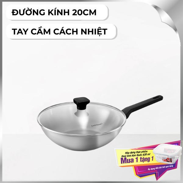 Chảo inox sâu đáy từ Lock&Lock CSW2823IH
