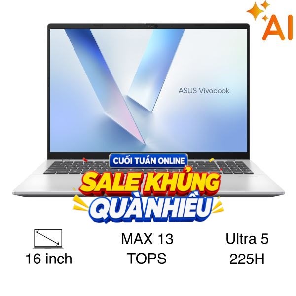 Asus VivoBook 16 X1607CA Ultra 5 225H (MB980W)