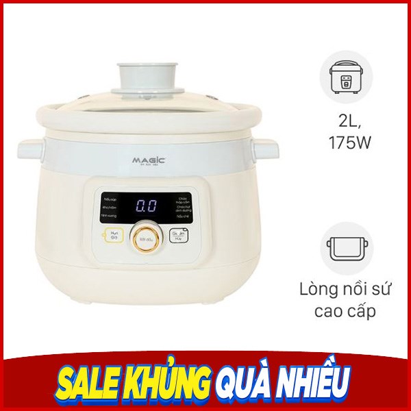 Nồi nấu chậm Magic 2 lít A-050