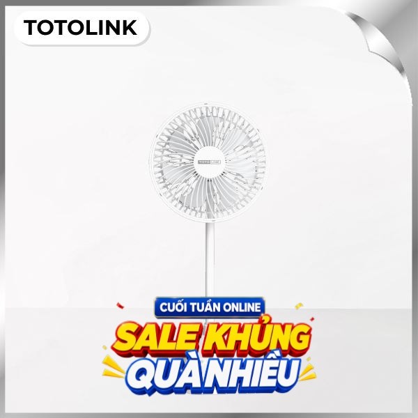 Quạt sạc kẹp mini Totolink FAN01